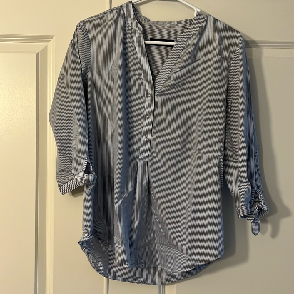 Ivanka Trump Pinstripe Shirt